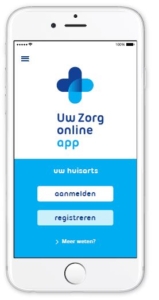 Uw zorg online app